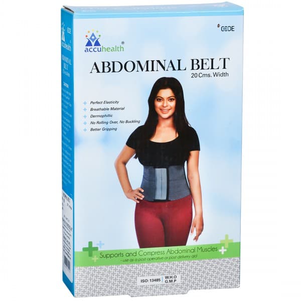 Accuhealth Abdominal Belt 20 cm Width L