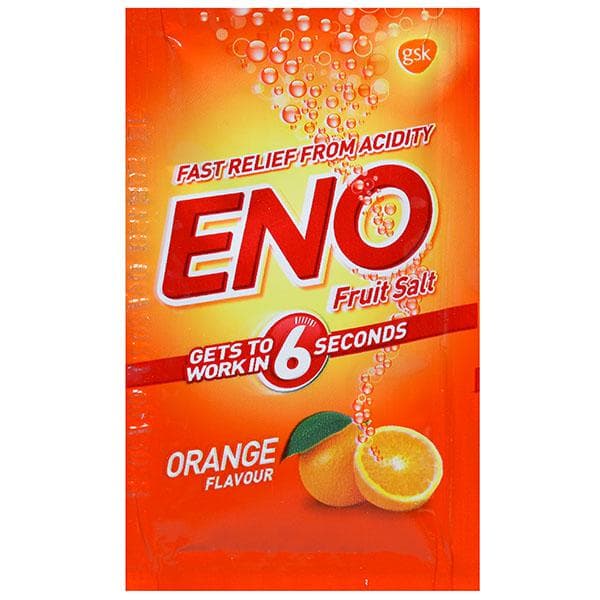 Eno Fruit Salt Orange Flavour 5 g