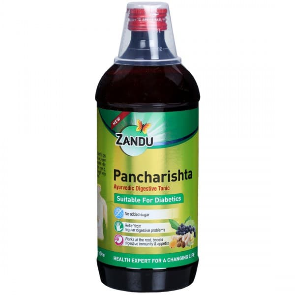 Zandu Pancharishta Ayurvedic Digestive Tonic Suitable for Diabetics 650 ml