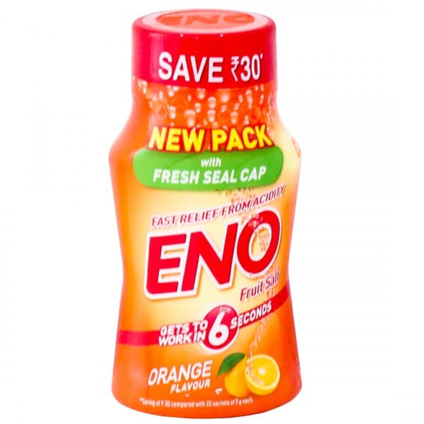 Eno Fruit Salt Orange Flavour (Save Rs 30) 100 g