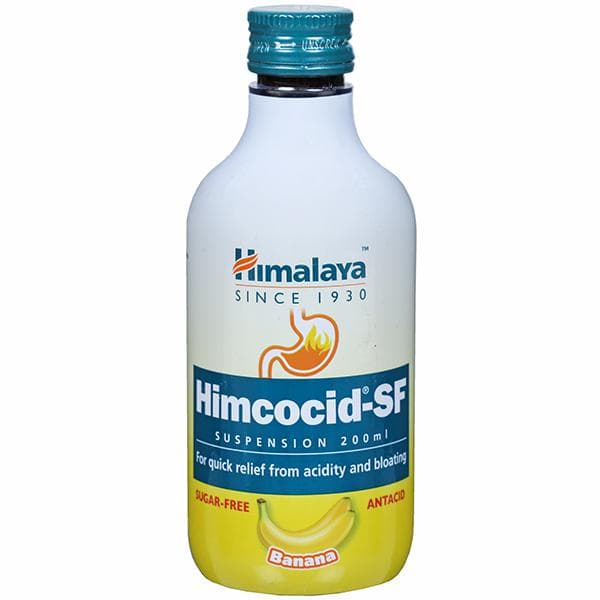 Himalaya Himcocid SF Banana Flavour Suspension 200 ml