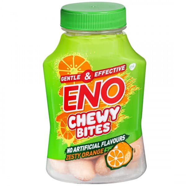 Eno Chewy Bites Zesty Orange Jar 30 Tablets