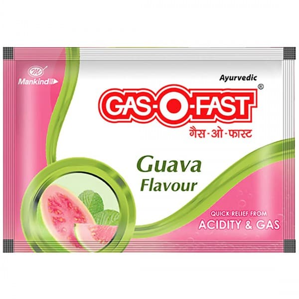 Gas O Fast Guava Flavour Sachet 5 g
