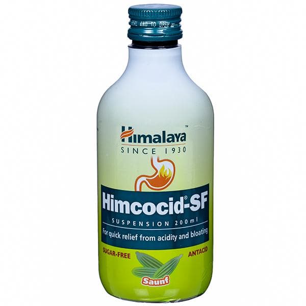 Himalaya Himcocid SF Saunf Flavour Suspension 200 ml