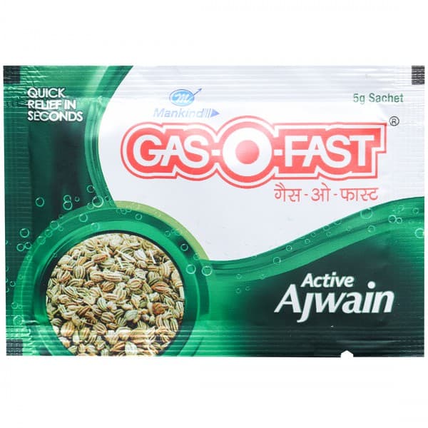 Gas O Fast Active Ajwain 5 g