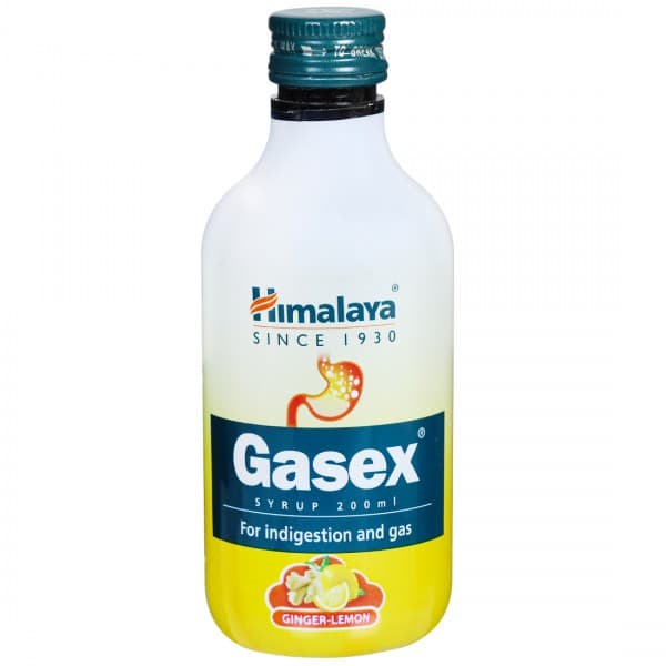 Himalaya Gasex Ginger Lemon Syrup 200 ml