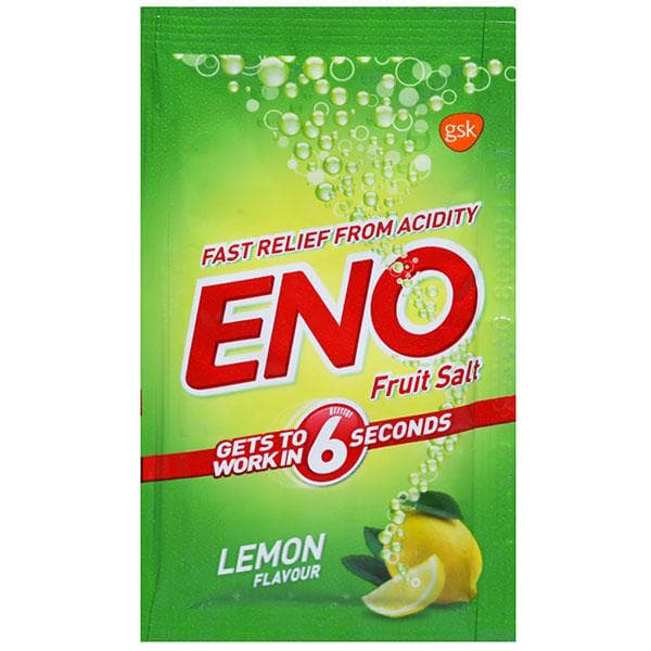 Eno Fruit Salt Lemon Flavour Sachet 5 g