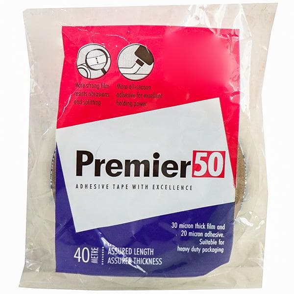 Premier 50 Adhesive Tape with Excellence 40 m