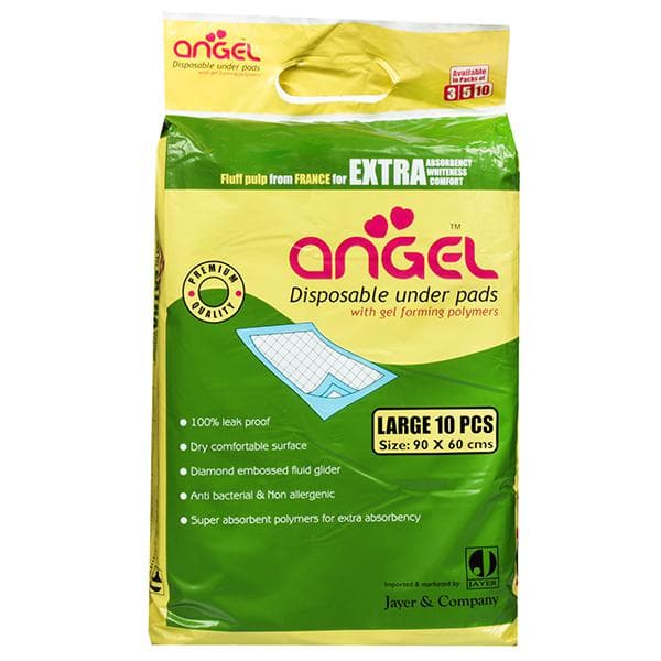 Angel Premium Quality Under Pad L (Pack Of 10)