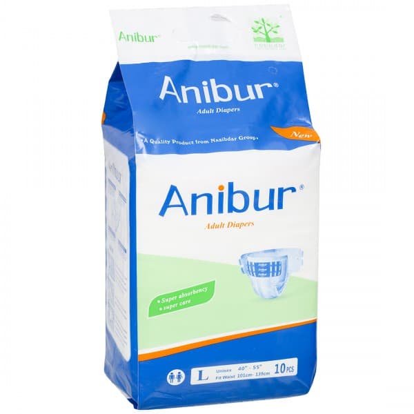 Anibur Adult Diapers L Pack Of 10