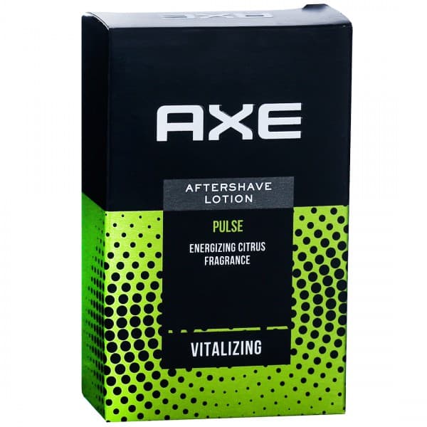 Axe Pulse Energizing Citrus Fragrance Vitalizing After Shave Lotion 50 ml