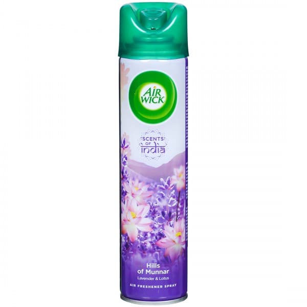 Air Wick Hills Of Munnar Lavender & Lotus Air Freshener Spray 245 ml