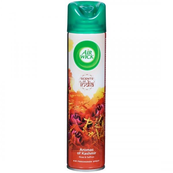 Air Wick Aromas Of Kashmir Rose & Saffron Air Freshener Spray 245 ml