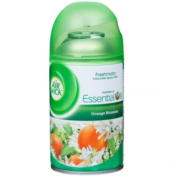 Air Wick Orange Blossom Essential Oils Freshmatic Refill Automatic Spray 250 ml