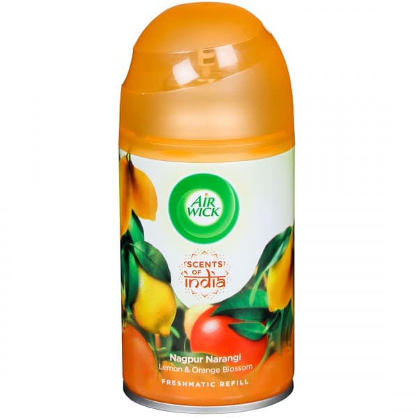 Air Wick Nagpur Narangi Lemon & Orange Blossom Freshmatic Refill Automatic Spray 250 ml