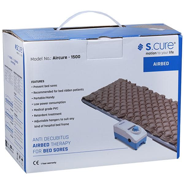 S.Cure Air Bed Model No. Aircure 1500 (200 x 90 x 7 cm)