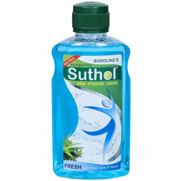 Boroline's Suthol Antiseptic Skin Hygiene Liquid Fresh 200 ml