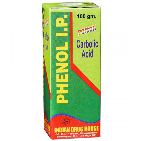 Phenol I.P (Carbolic Acid) I.D.H 100 g