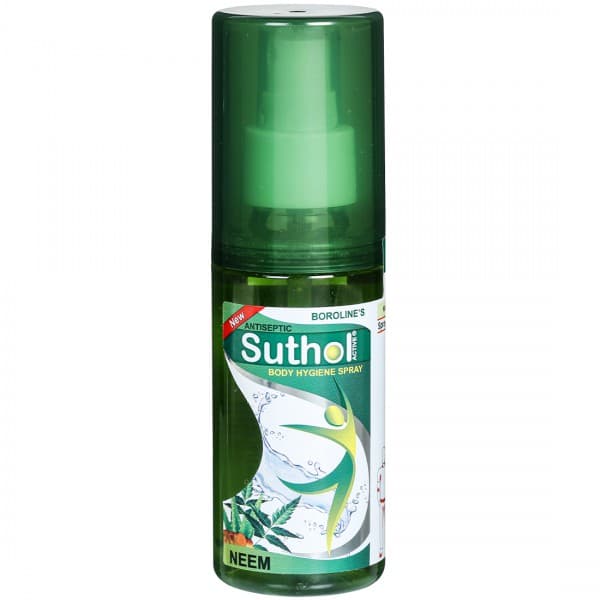 Suthol Antiseptic Active Body Hygiene Spray Neem 100 ml