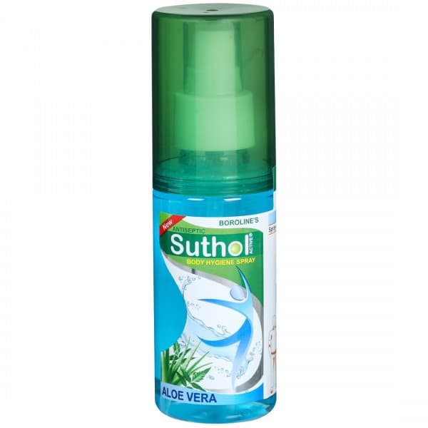 Boroline's Suthol Antiseptic Active Body Hygiene Spray Aloe Vera 100 ml