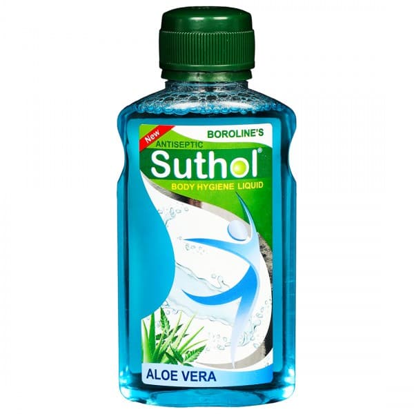 Boroline's Suthol Antiseptic Body Hygiene Liquid Aloe Vera 100 ml