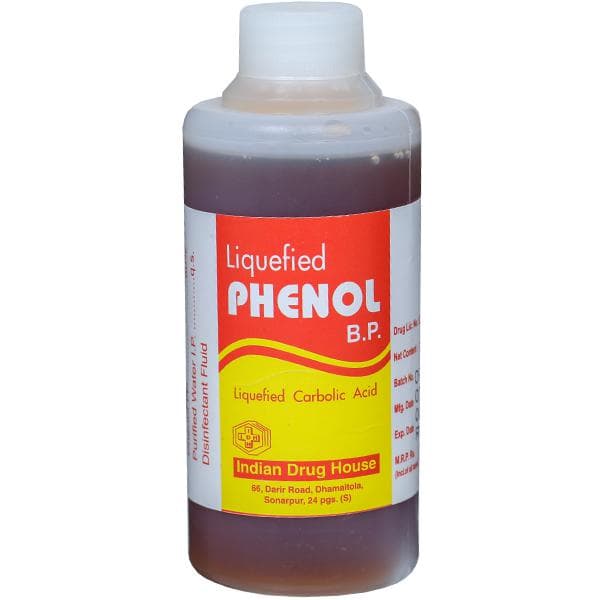Phenol I.P. (Carbolic Acid) I.D.H 100 ml