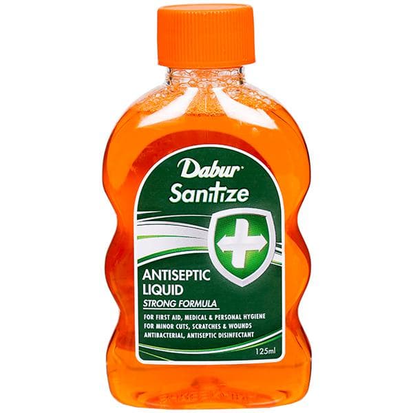 Dabur Sanitize Antiseptic Liquid 125 ml