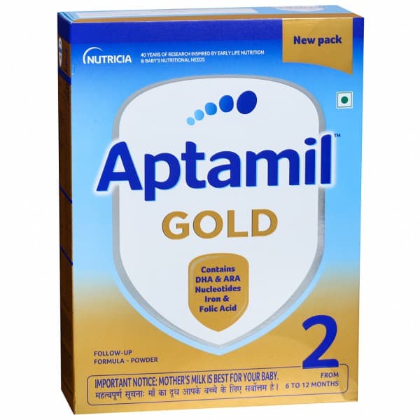Aptamil Gold Stage 2 Follow Up Formula Powder 6 to 12 Months Refill 400 g