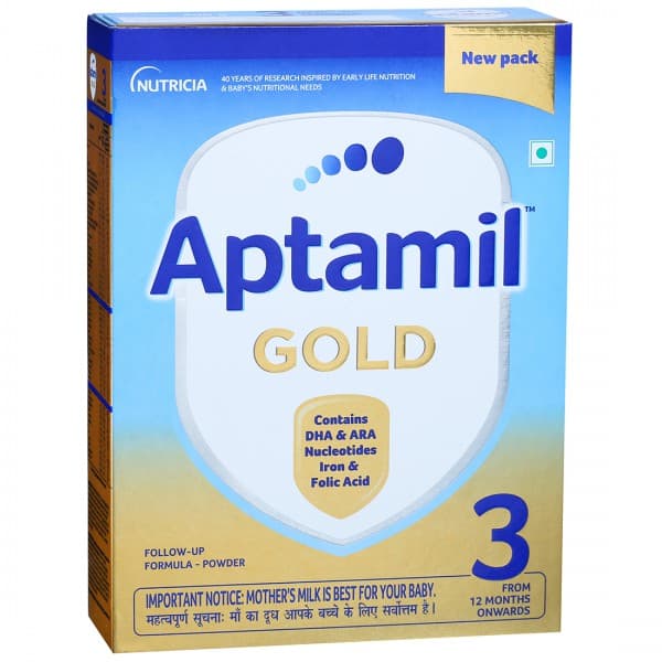 Aptamil Gold Stage 3 Follow Up Formula Powder from 12 Months Onwards Refill 400 g