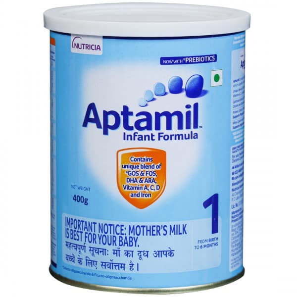 Aptamil Stage 1 Infant Formula Powder Tin 400 g