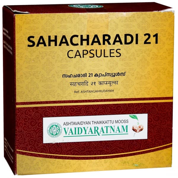 Vaidyaratnam Sahacharadi 21 100 Capsules