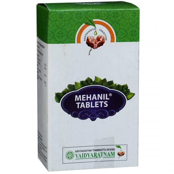 Vaidyaratnam Mehanil 100 Tablets