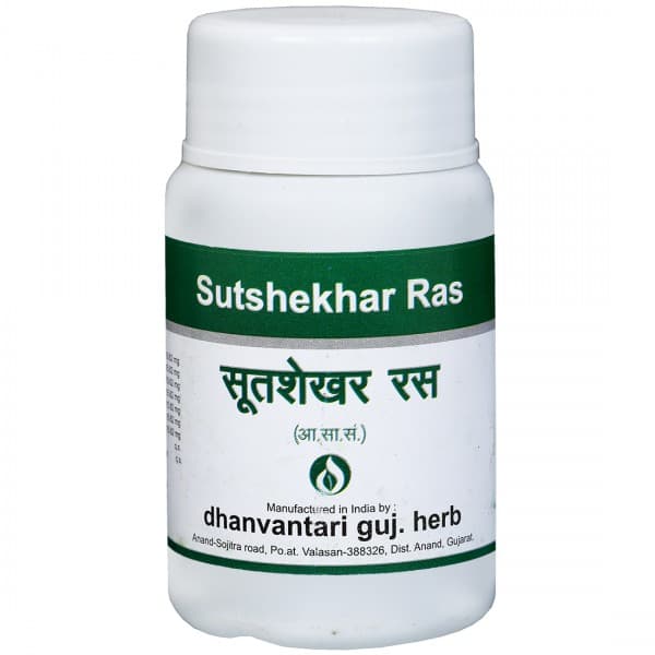 Dhanvantari Sutshekhar Ras 60 Tablets
