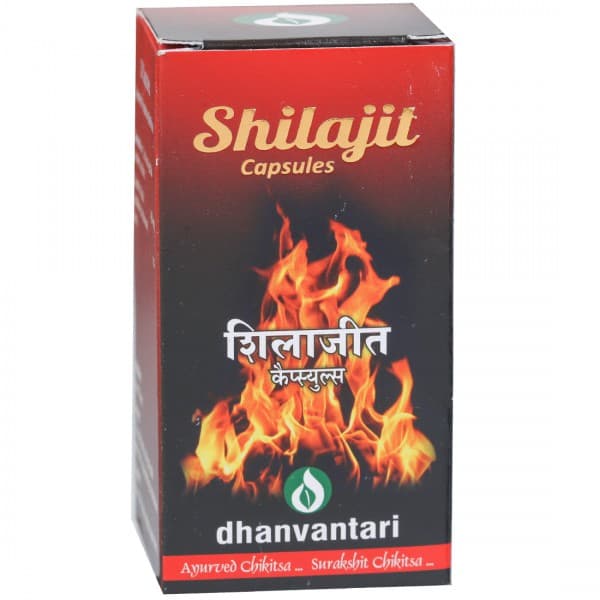 Dhanvantari Shilajit 400 mg 30 Capsules