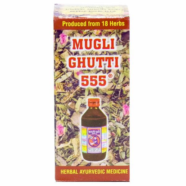Mugli Ghutti 555 Tonic For Childeren Herbal Ayurvedic Medicine 180 ml