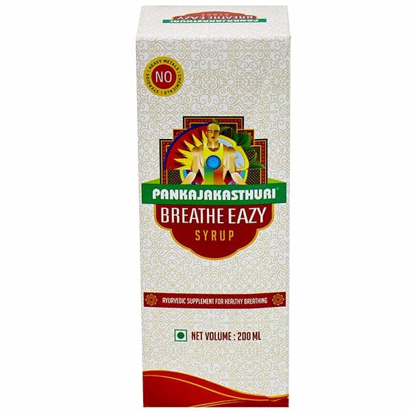 Pankajakasthuri Breathe Eazy Syrup 200 ml
