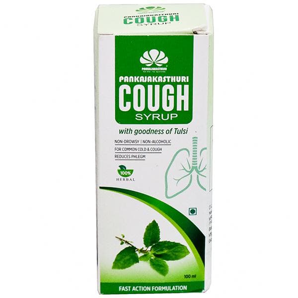 Pankajakasthuri Cough With Goodness Of Tulsi Syrup 100 ml
