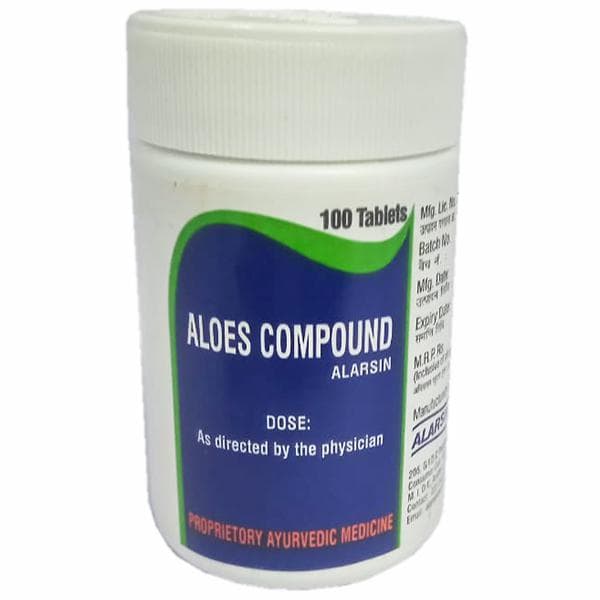 Alarsin Aloes Compound Tablet (100 Tab)