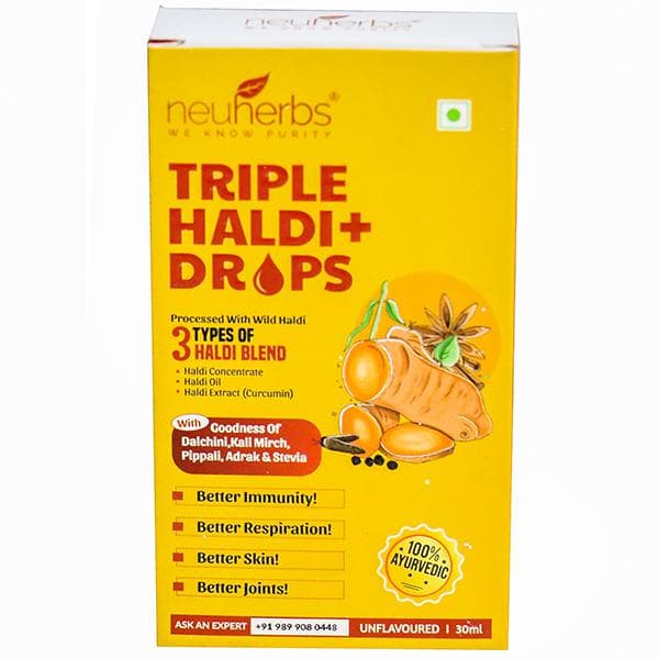 Neuherbs Triple Haldi + Drops 30 ml