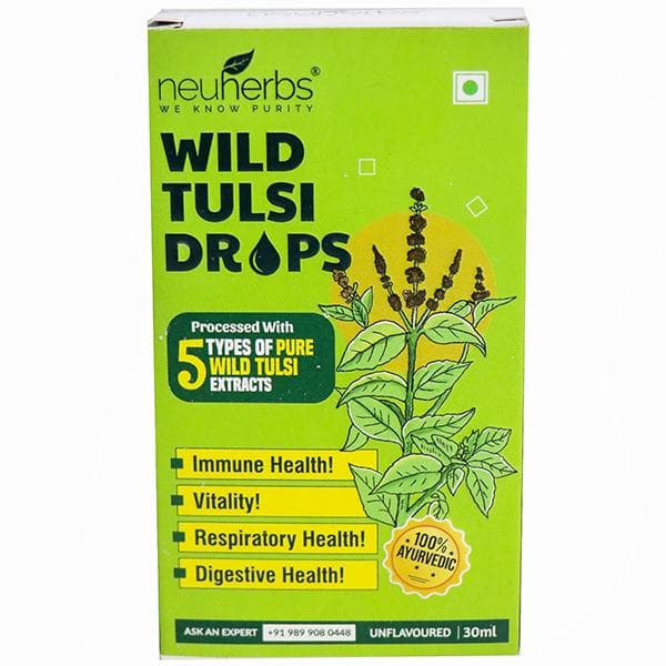 Neuherbs Wild Tulsi Drops 30 ml