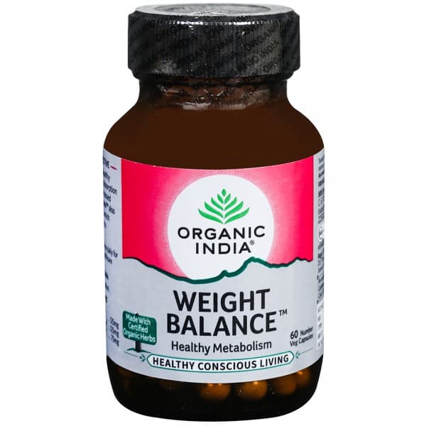 Organic India Weight Balance Veg 60 Capsules