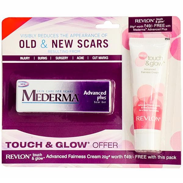 Mederma Advanced Plus Scar Gel (Free Touch & Glow Advanced Fairness Cream 20 g) 5 g