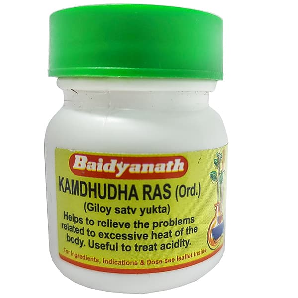 Baidyanath Nagpur Kamdudha Ras (Ord) 40 Tablets