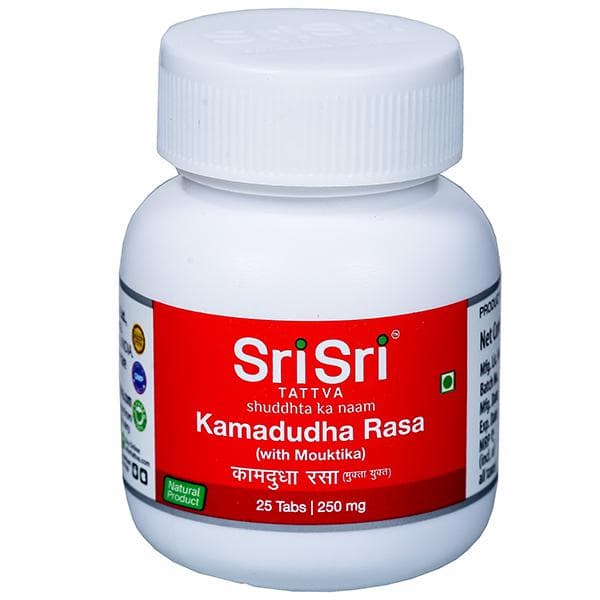 Sri Sri Tattva Kamadudha Rasa 250 mg 25 Tablets