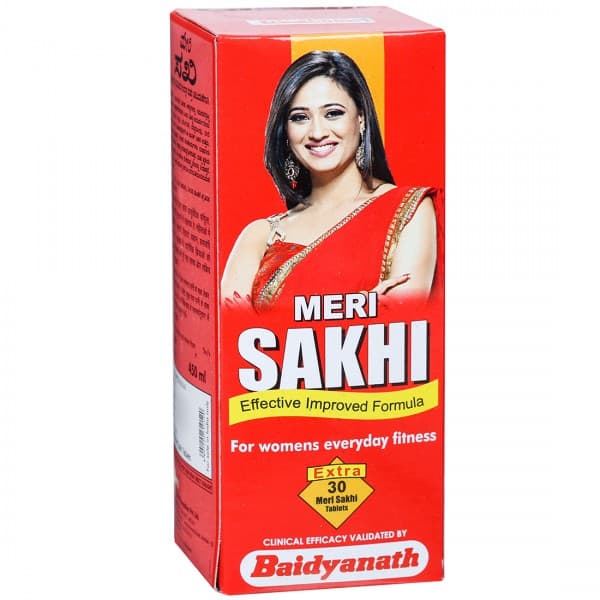 Baidyanath Nagpur Meri Sakhi (Extra Meri Sakhi 30 Tablets) 450 ml