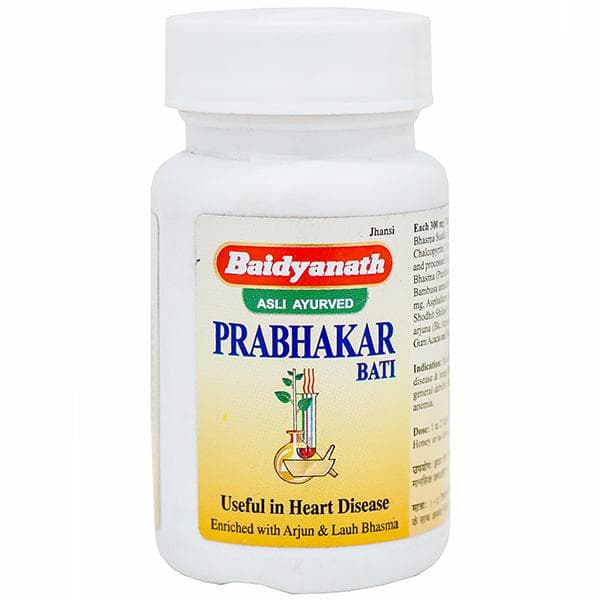 Baidyanath Prabhakar Bati 80 Tablets