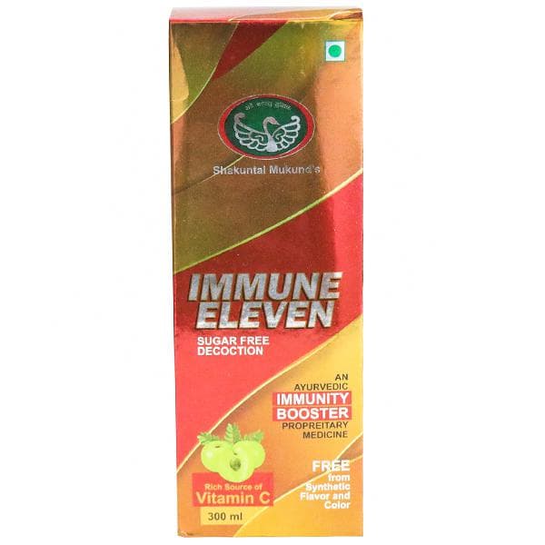Shakuntal Mukunds Immune Eleven Sugar Free Decoction 300 ml