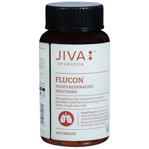 Jiva Ayurveda Flucon 120 Tablets