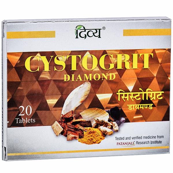 Divya Cystogrit Diamond 20 Tablets