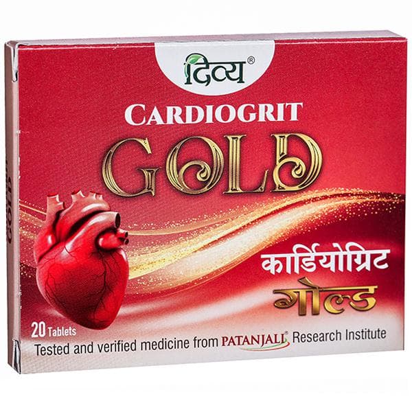 Divya Cardiogrit Gold 20 Tablets